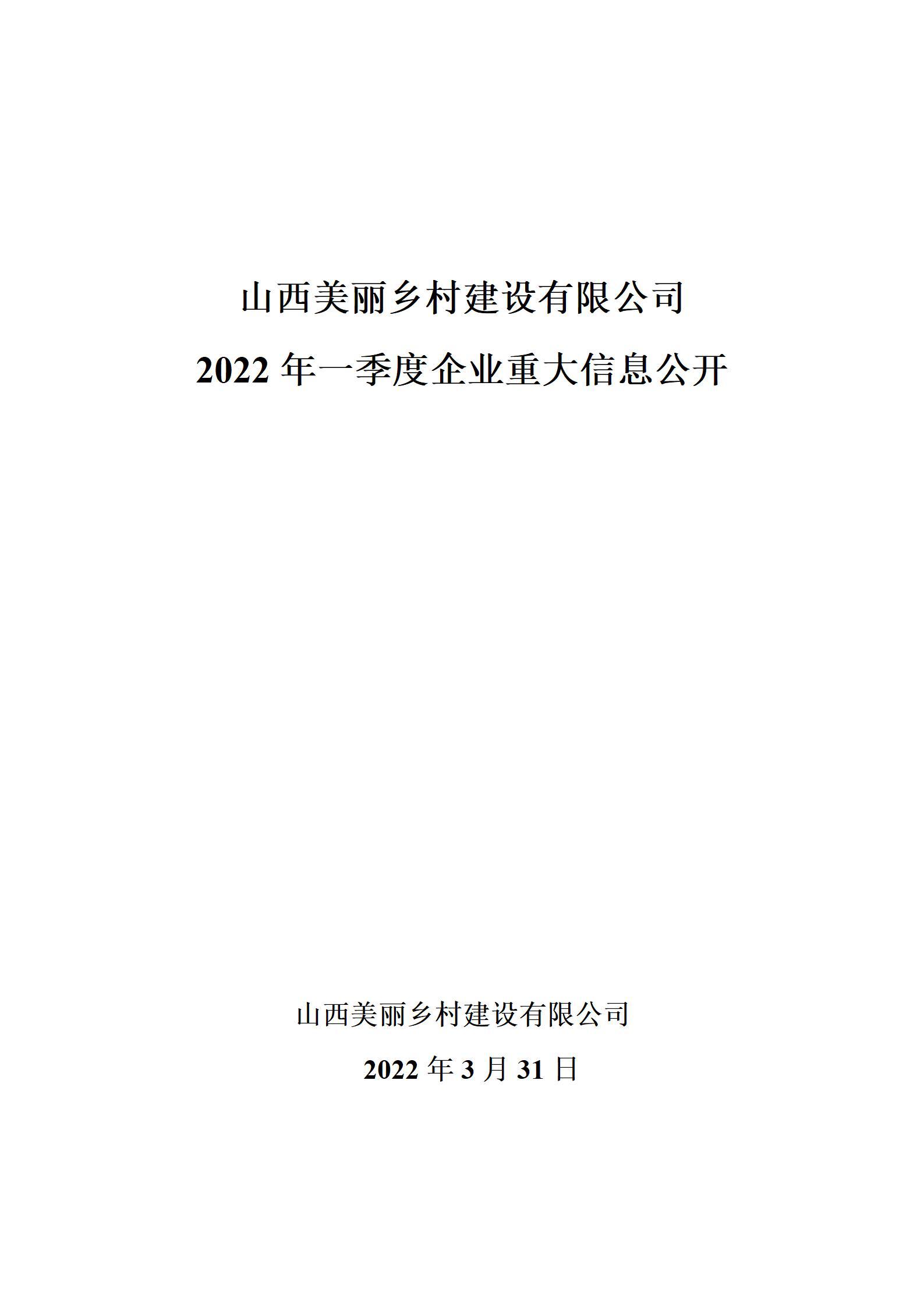 ɽBG޹˾2022һҵشϢ